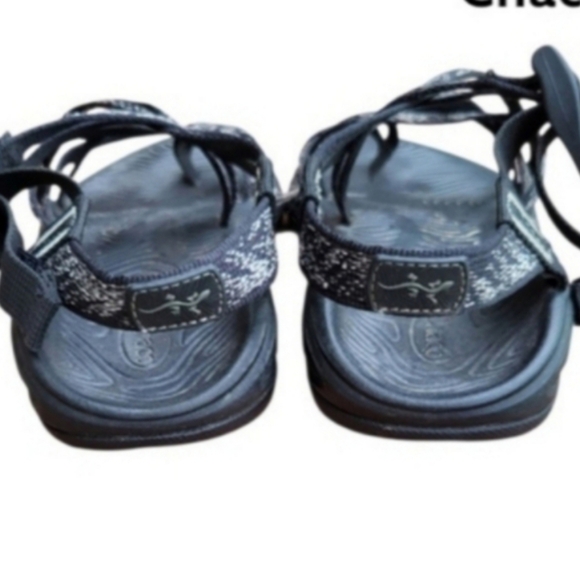 Chaco Z Cloud X Black Athletic Hike Trail Climb Walk Sandal Outdoor Shoe Women 7 - Picture 6 of 6